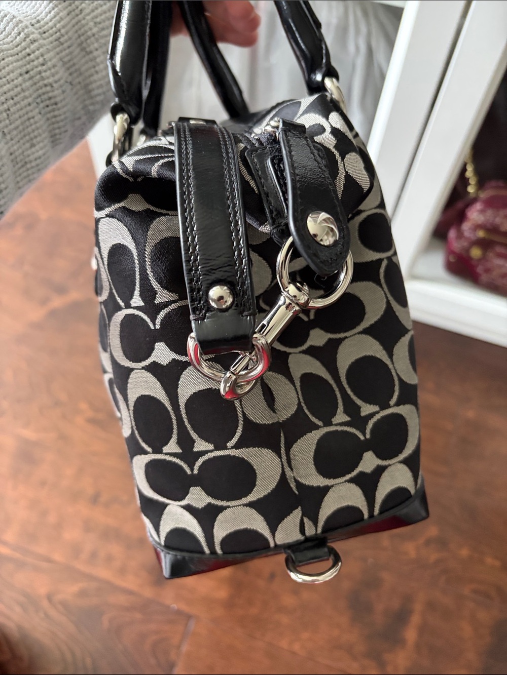 Y2K Coach Ashley Signature Satchel with Top Handle or… - Gem